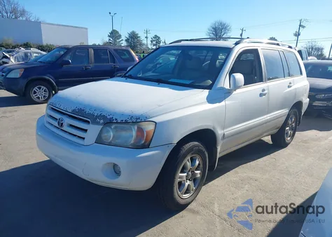 2005 Toyota Highlander V6 from USA, damaged, VIN JTEDP21A950080904